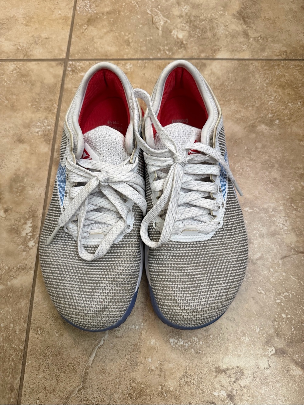 Women’s Reebok Nano Training Shoes - Gray, White & Red